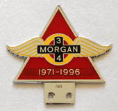 badge Morgan : 3-4 25th anniversary